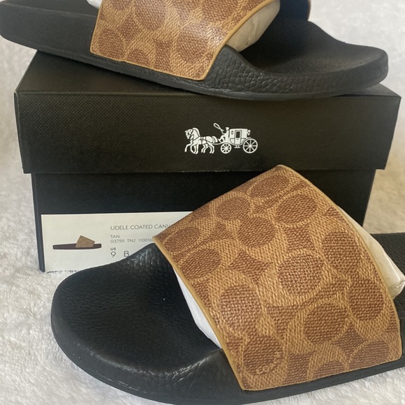 Coach sandals new with box size 9 - Picture 6 of 7